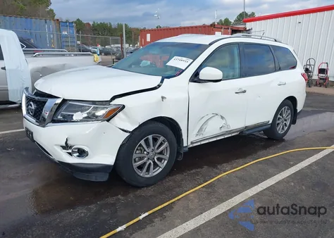 2015 Nissan Pathfinder Sl from USA, damaged, VIN 5N1AR2MN9FC686571